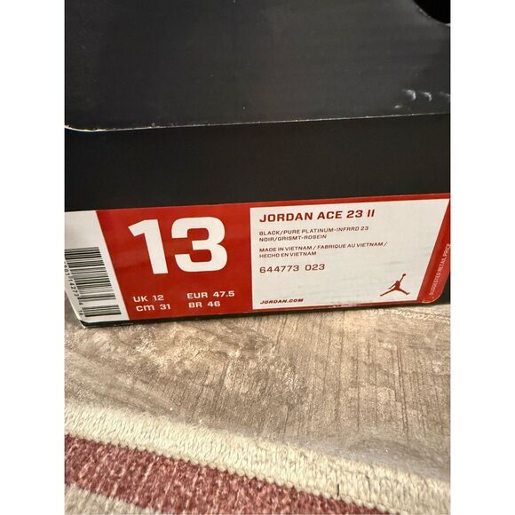 Jordan Ace 23 II \'Black Infrared\' 2014 Sz 13 main image 4
